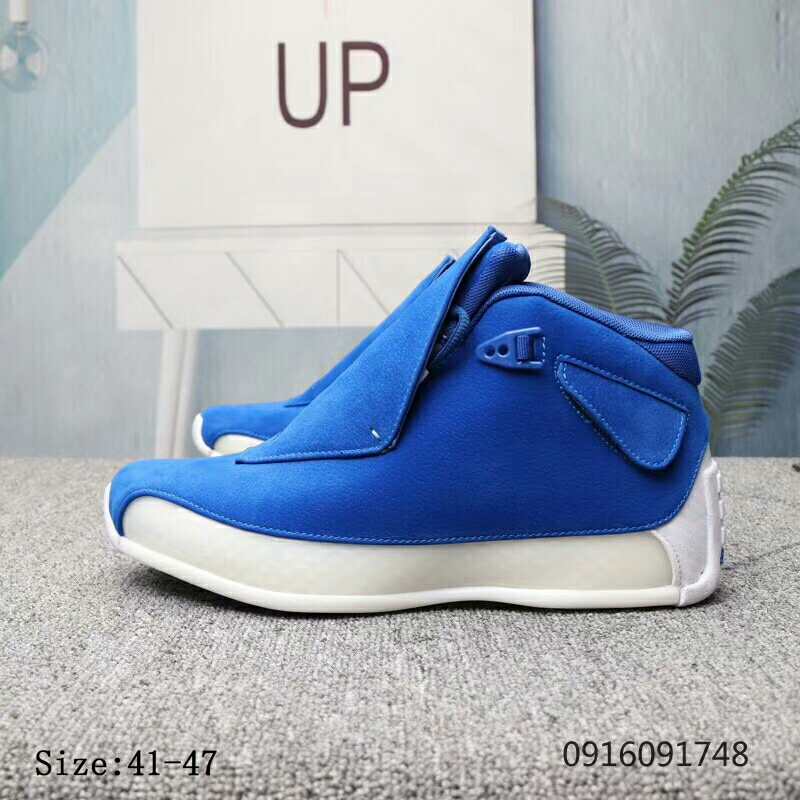 Air Jordan 18 Blue Shoes